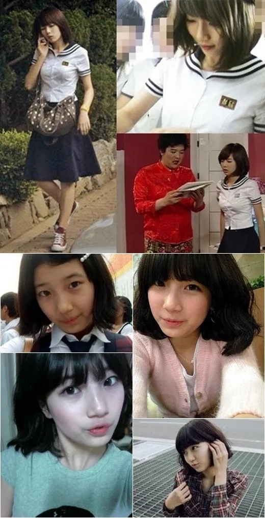 Suzy dan HyunA sama-sama imut ketika masih SMA. ©soompi.com
