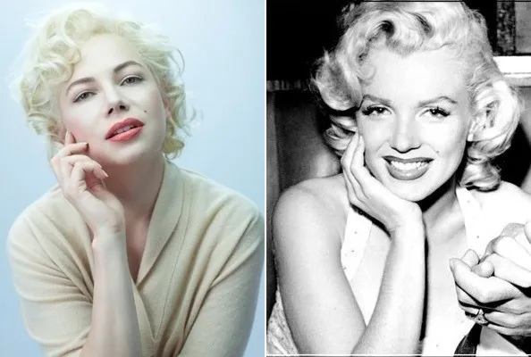 Michelle Williams sebagai Marilyn Monroe