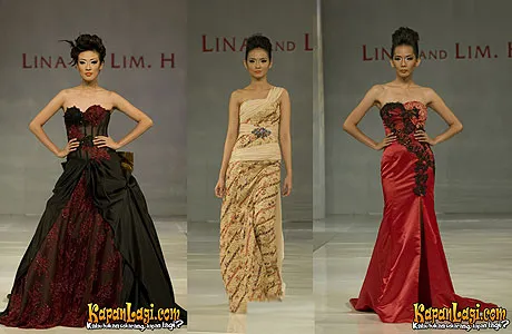 KaryaIndonesiaKu - Gaun Pengantin: Batik Dalam Keindahan 