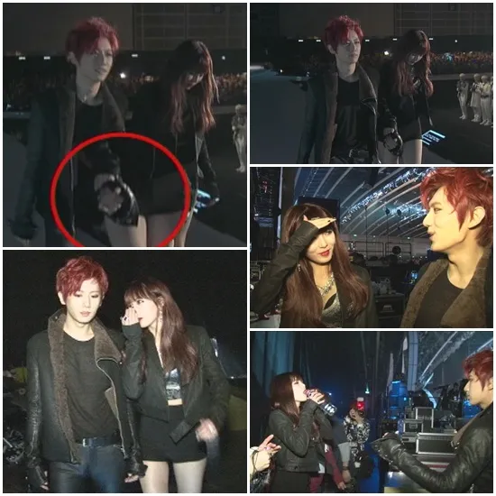 HyunA - Hyunseung ketika MAMA 2012 ©soompi.com