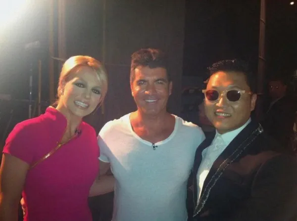 psy britney simon cowel