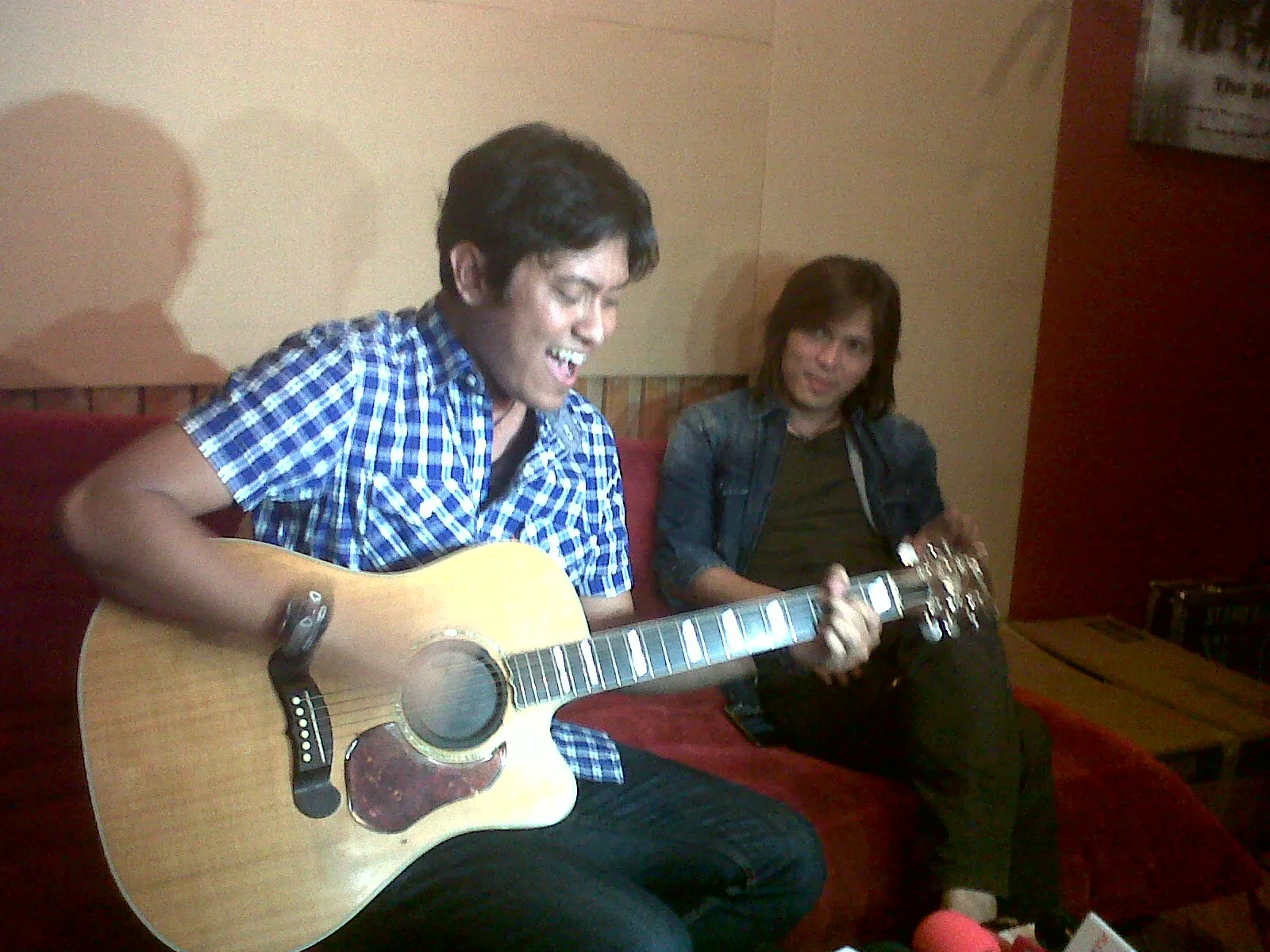 Once dan Muveno/@foto: KapanLagi.com/Sahal