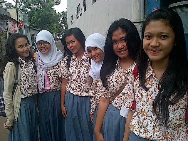 Fatin dan kawan-kawannya @foto: Mathias Purwanto