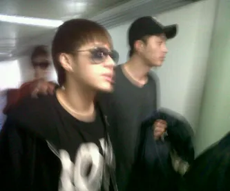Kim Sunggyu Infinite di Bandara Soekarno Hatta