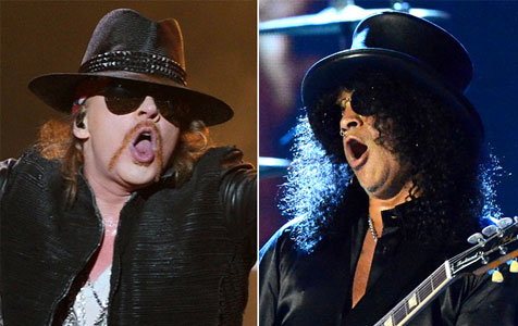 Madonna  7 Pertikaian Panas Antar Musisi - Axl Rose Vs 