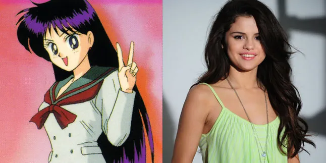 Rei Hino = Selena Gomez
