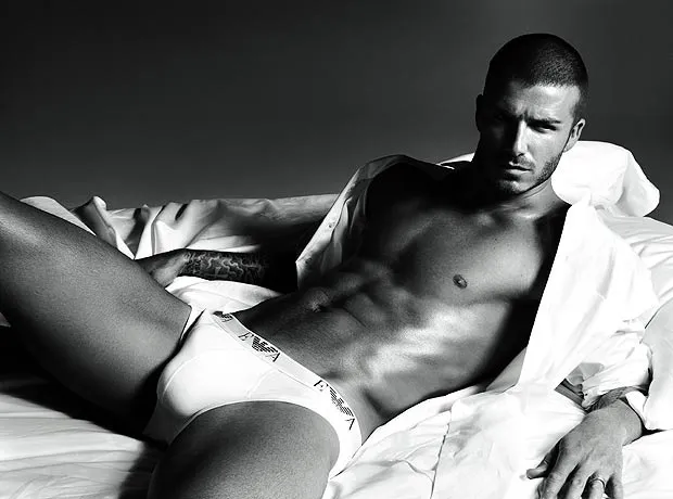 David Beckham di iklan Armani @ thesun.co.uk