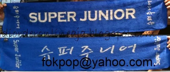 Cheering Towel Super Junior foto: istimewa