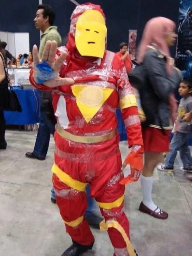 Iron Man hancur lebur
