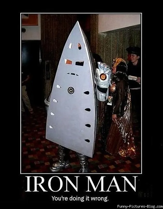 Iron Man gagal paham
