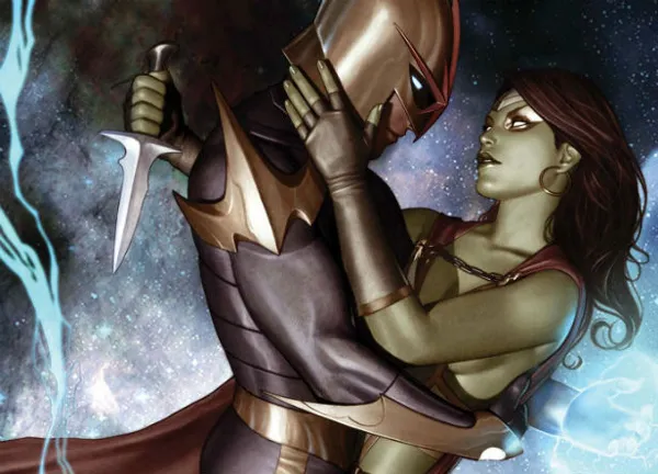 Gamora & Nova © Marvel