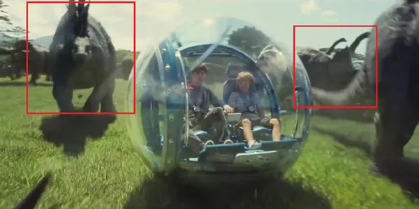 Penampakan Stegoceratops dan Triceratops/©jurassicworld.com