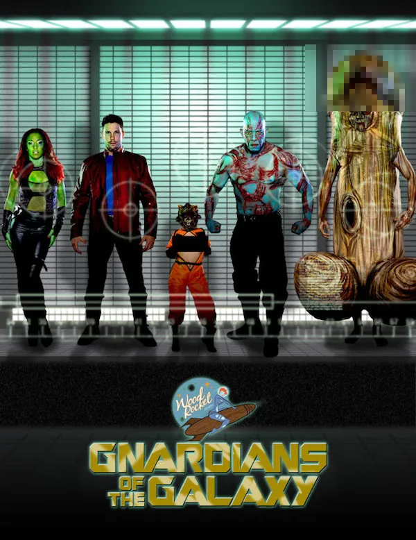 Film parodi GUARDIAN OF THE GALAXY yang agak sedikit 'dewasa'/©Wood Rocket