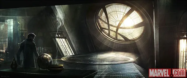 Ruang meditasi yang punya portal menuju dimensi lain/©marvel.com