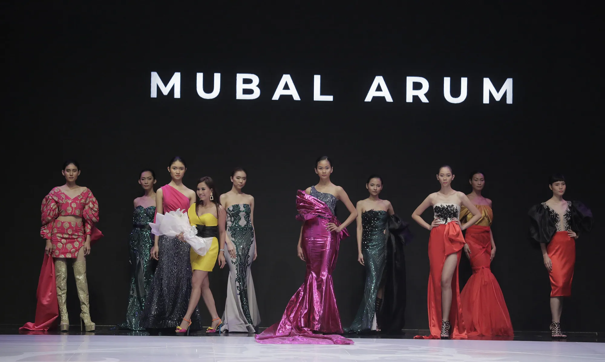 Rina Mubal Arum di IFW 2019 © KapanLagi/Akrom Sukarya