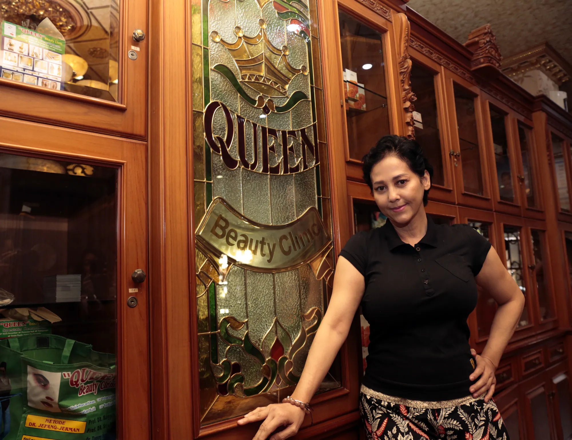 Meriam Bellina lebih kinclong pasca perawatan di Queen Beauty Clinic / Credit: KapanLagi - Akrom Sukarya
