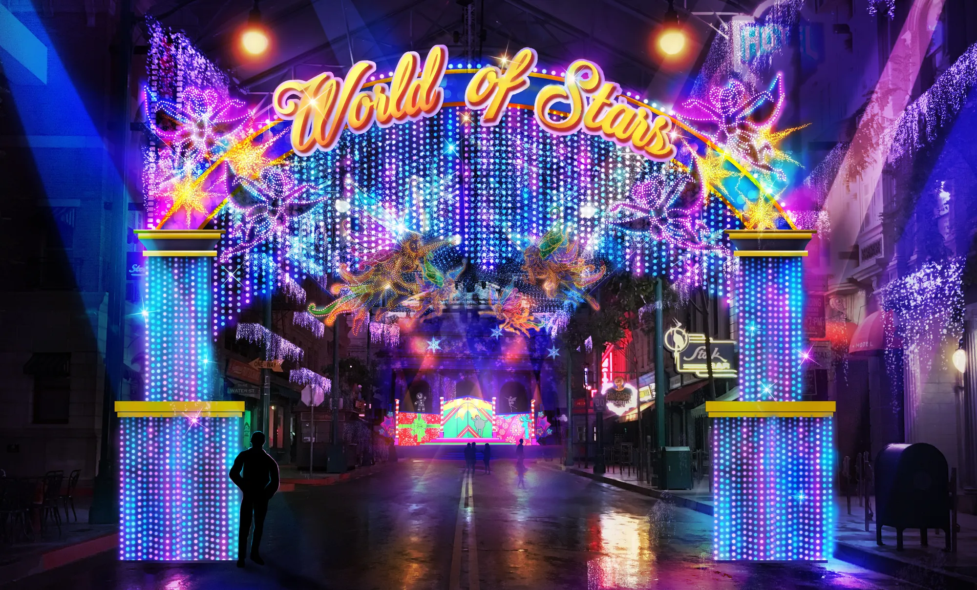 Christmas World of Stars © Universal Studios Singapore