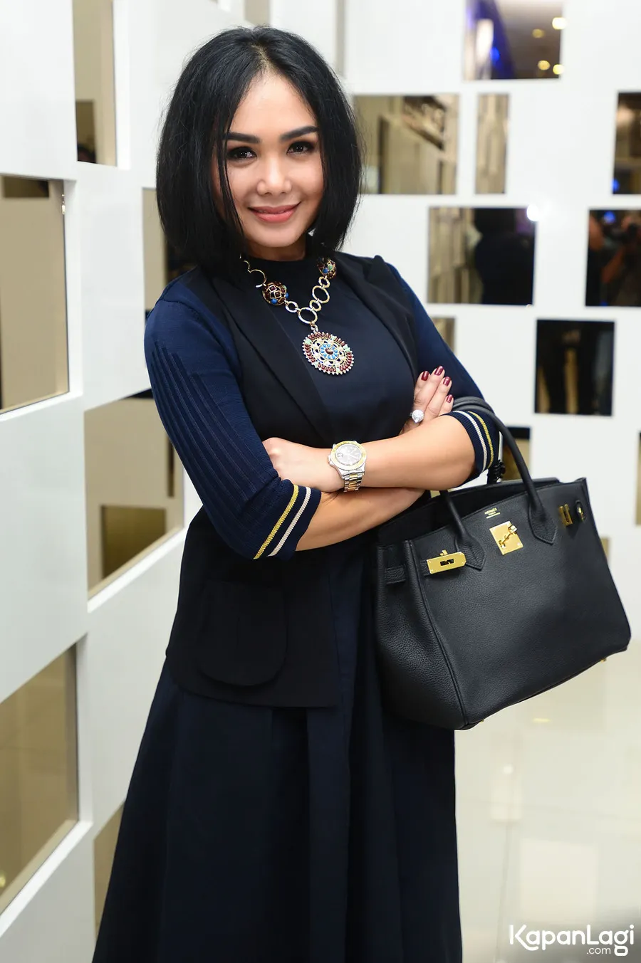 Yuni pun mengaku hampir tidak pernah memarahi sang buah hati © KapanLagi.com®/Bambang E Ros