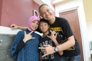 Ganjar Pranowo dan Keluarga