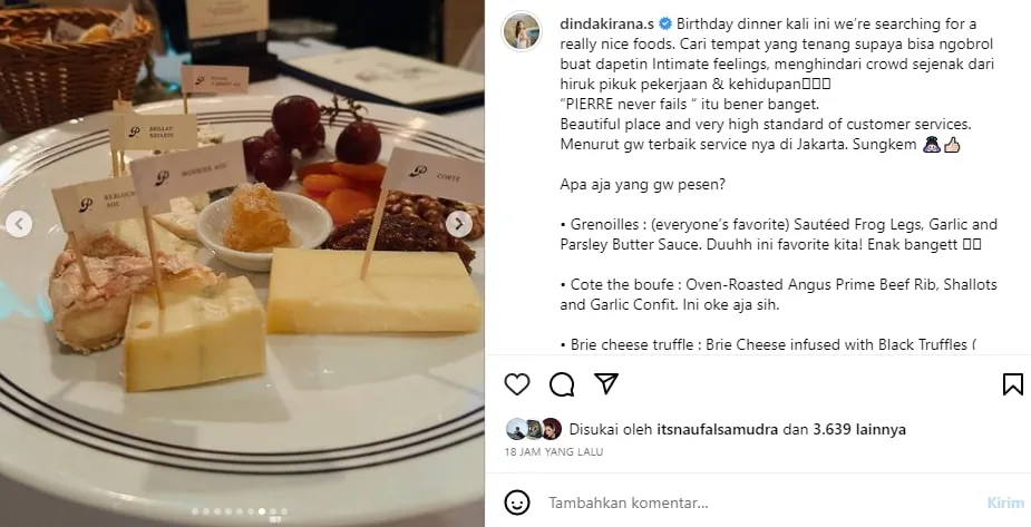 (credit: instagram/dindakirana.s)