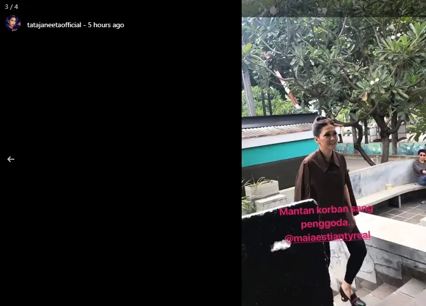 Maia disebut Tata sebagai korban pelakor ©instagram/tatajaneetaofficial