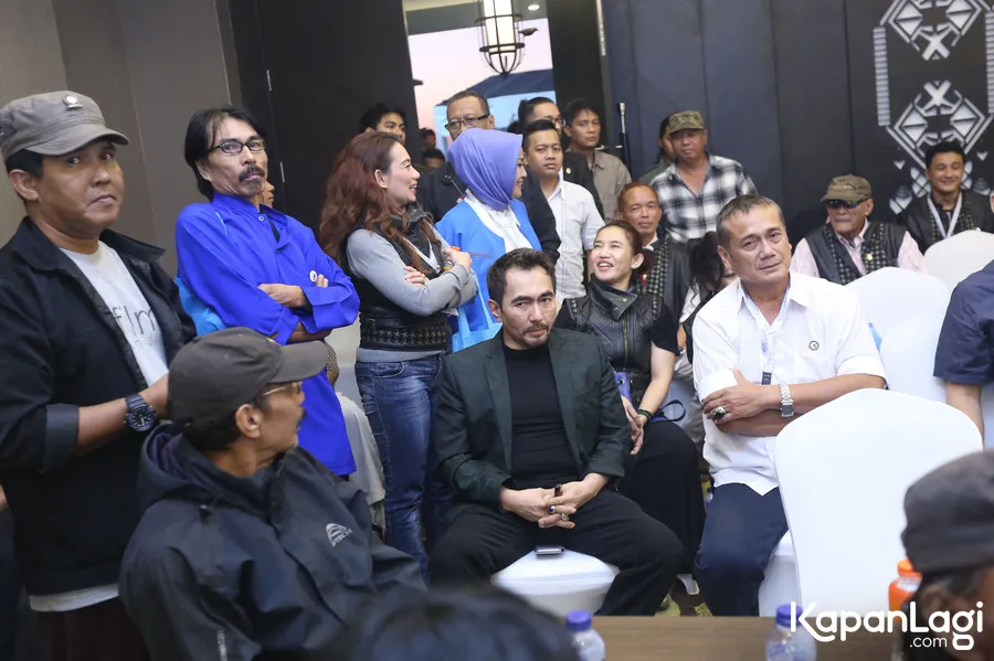 Gatot Brajamusti juda diselidiki terkait kemungkinan terlibat jaringan penyelundupan senjata api. ©KapanLagi.com/Budy Santoso