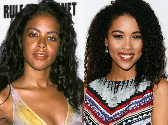 Aaliyah dan Alexandra @ eonline.com