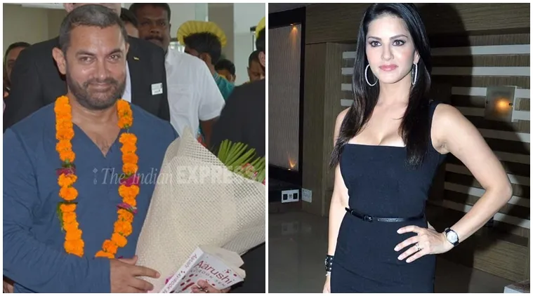 Aamir khan membela Sunny yang dihina di acara TV © Indianexpress.com