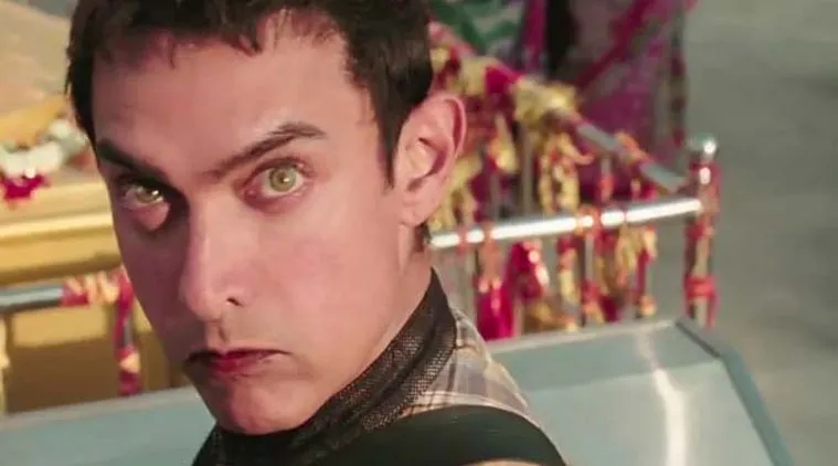 Film 'PK' raup miliaran rupiah. @indianexpress