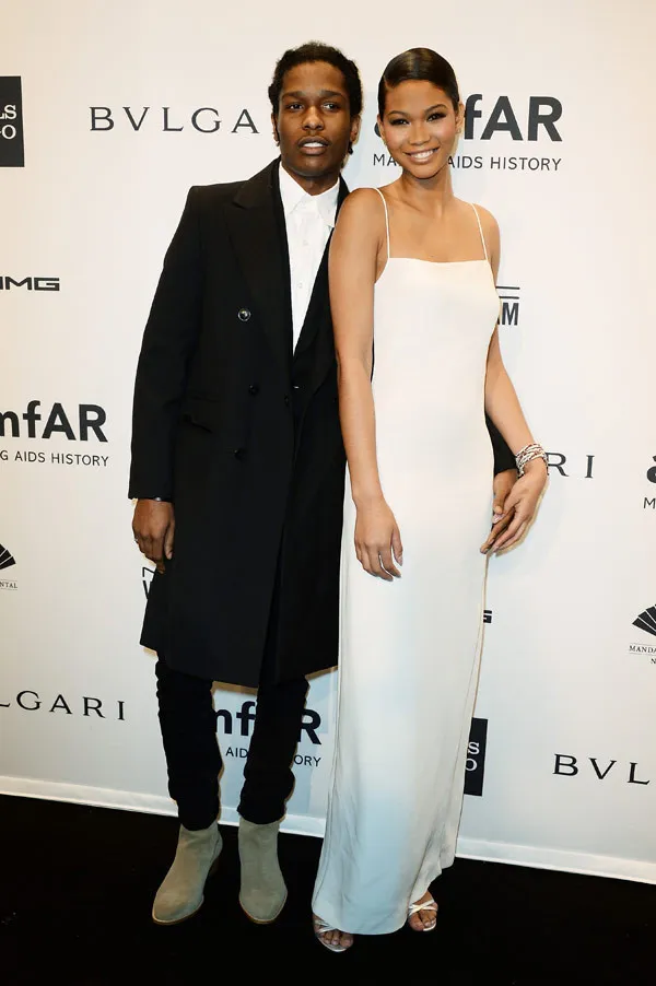 A$AP Rocky pernah menjalin hubungan dengan Chanel Iman © via Hollywoodlife
