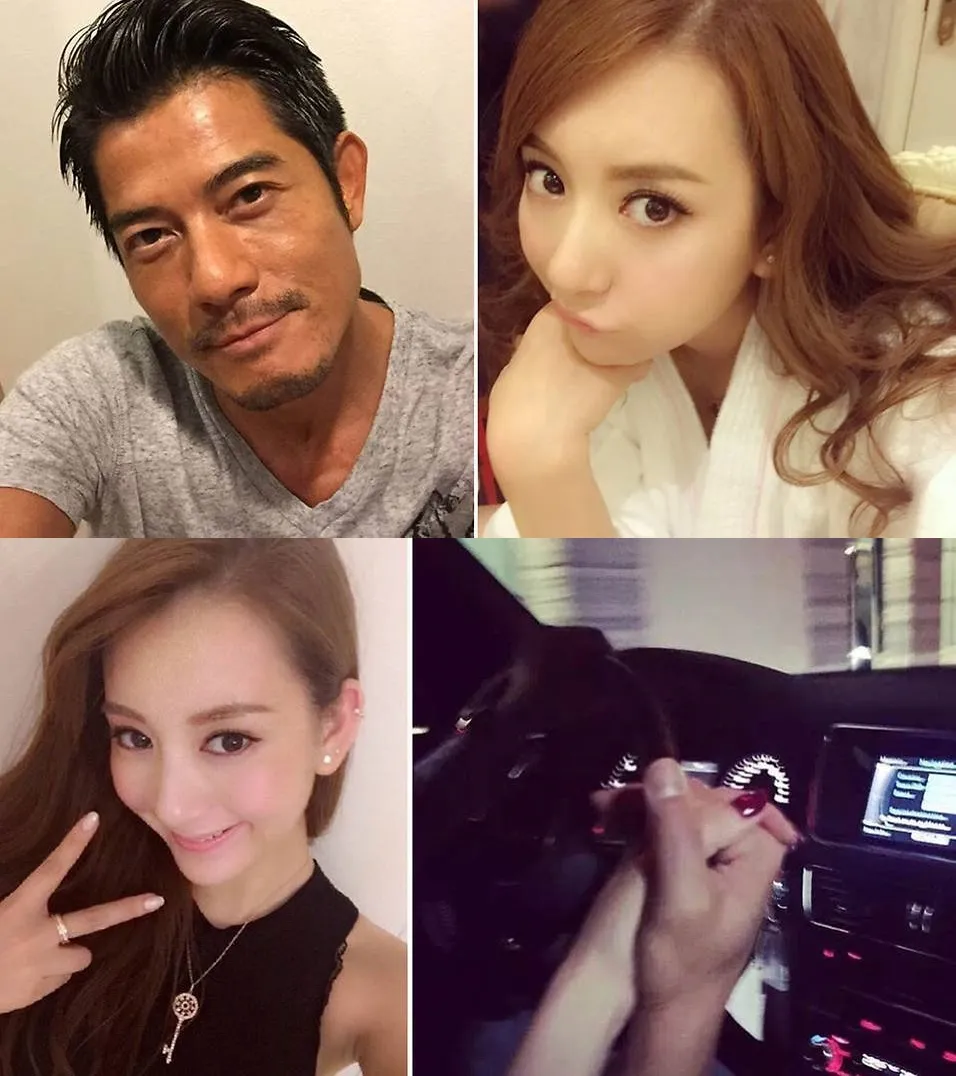 Sosok pacar Aaron Kwok, Moka Fang yang lebih muda 23 tahun. © toggle.sg