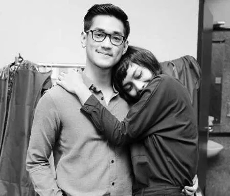 Ajeng memeluk mesra Afgan. Pacara? ©IG arez27