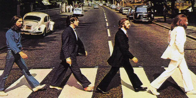 Sampul album ABBEY ROAD