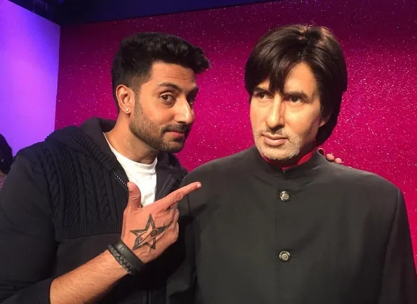 Abhi mengaku sebagai penggemar Big B ©instagram/bachchan