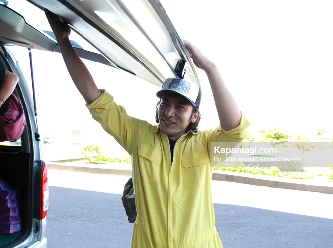 Tak malu mengakui, Abimana ngefans dengan Via Vallen dan Nella Kharisma. © KapanLagi.com/Muhammad Akrom Sukarya