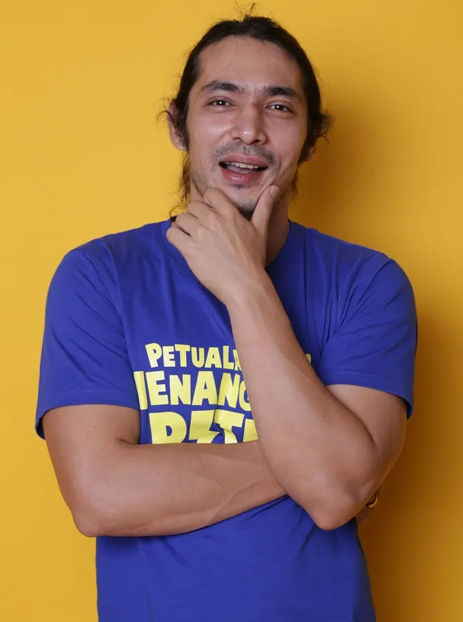 Menurut Abimana, biaya produksi film horor bisa mencapai miliaran rupiah! © KapanLagi.com/Agus Apriyanto