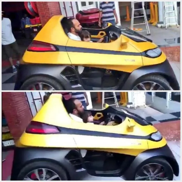 AbRam sekarang sudah bisa nyetir! ©pinkvilla