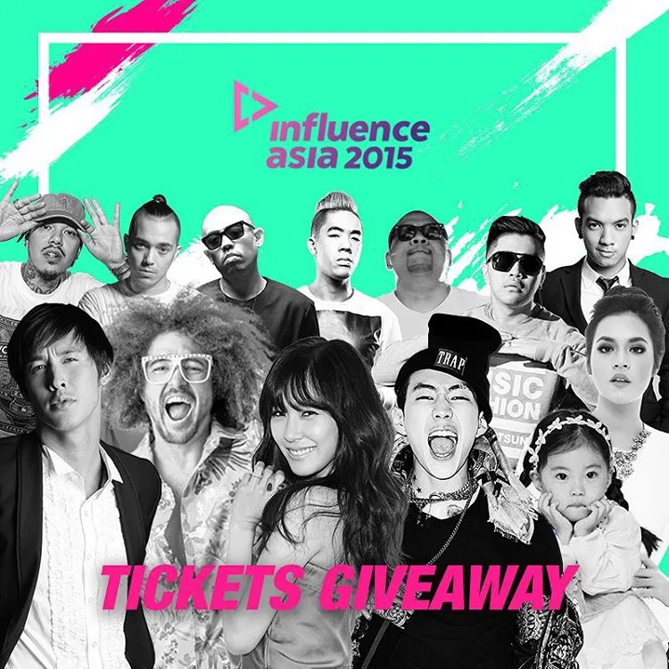 Sederet bintang tamu Influence Asia 2015. © Instagram/influenceasia
