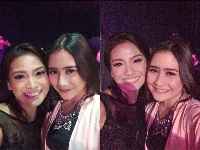 Acha Septriasa dan Prilly Latuconsina adu kecantikan © Instagram/Prilly Latuconsina