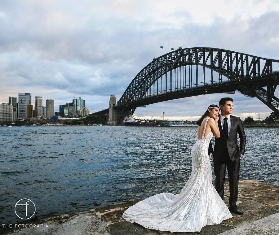 Acha Septriasa tak mengajak MUA ke Aussie untuk prewedd/©The Fotografia