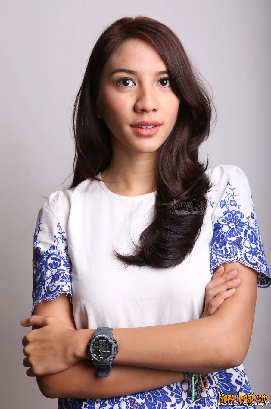 Acha Sinaga turut membantu akting Babe © KapanLagi.com®/Agus Apriyanto