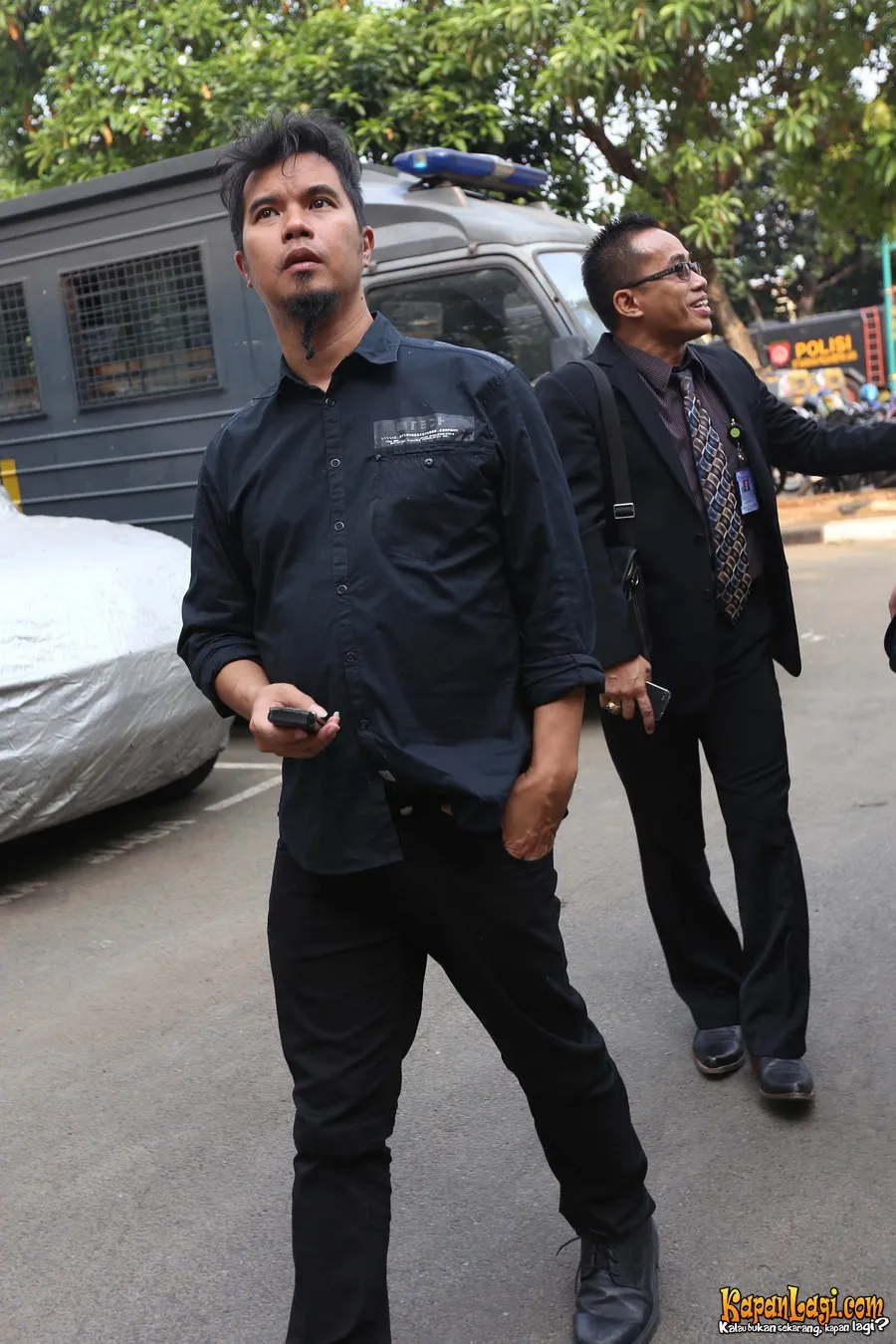Bersama sejumlah seniman, Ahmad Dhani siap untuk membangun kementrian tandingan. ©KapanLagi.com®/Busan