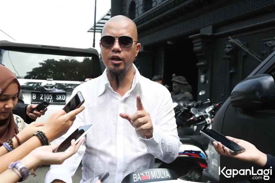 Ahmad Dhani bakal pergi dari Jakarta jika Ahok sampai menang Pilkada. © KapanLagi.com/Budy Santoso
