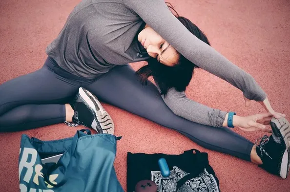 Adinia Wirasti adalah salah satu seleb yang gemar olahraga. /©instagram.com/adiniawrst