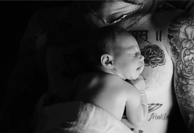 Bayi mungil Adam dan Behati © instagram.com/behatiprinsloo