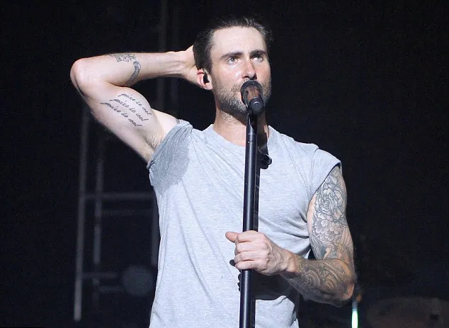 Adam Levine @ dailymail.co.uk