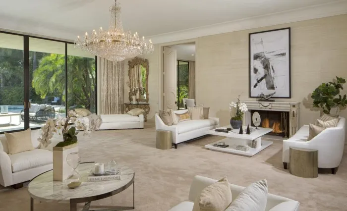 Salah satu ruangan di rumah baru Adam dan Behati @ Variety