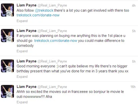 Twitter Liam Payne
