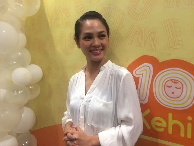 Andien beri dukungan untuk Denada © KapanLagi.com/Nuzulur Rakhmah
