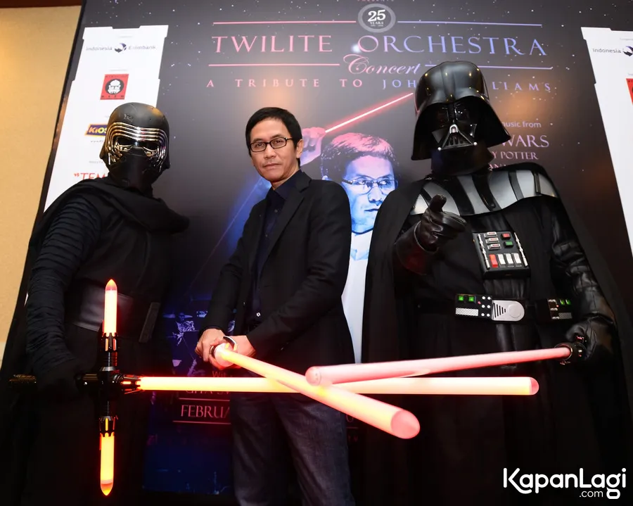 Addie mengaku hanya sekedar suka dengan STAR WARS © KapanLagi.com®/Bambang E Ros